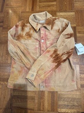 MOTHER Beige THE CURVED POCKET BRUISER corduroy Jacket NWT